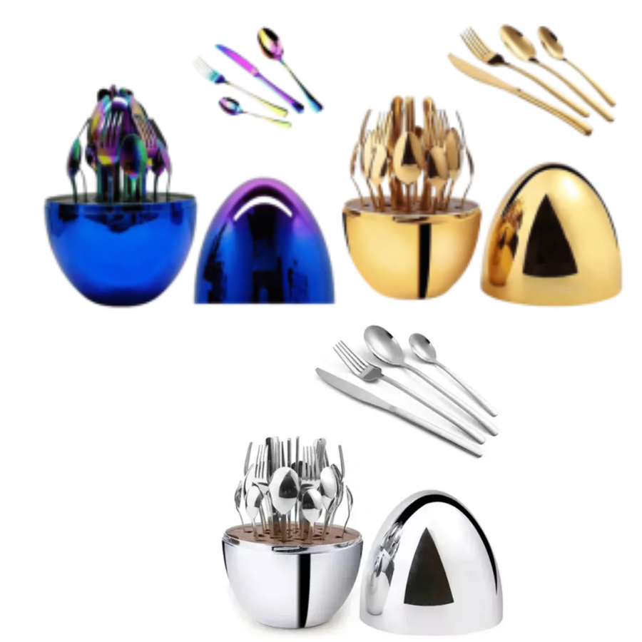 SET CUBIERTOS DE LUJO