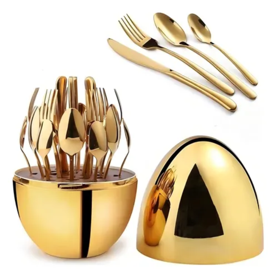 SET CUBIERTOS DE LUJO